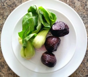 beets and bok choy